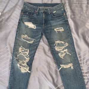 Denim and supply size 25 boyfriend jeans